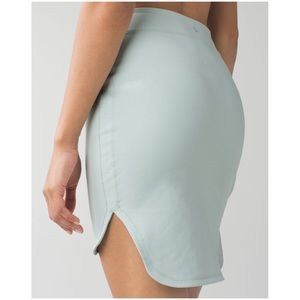 BOGO50% NWT Lululemon City Skirt in Minty Grey